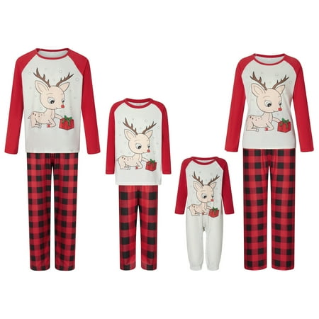 FSDJHSDH Family Matching Christmas Pajamas Sets Elk Print Long Sleeve Tops Plaid Pants Loungewear Kid White Red 11-12 Years
FSDJHSDH Family Matching Christmas Pajamas Sets Elk Print Long Sleeve Tops Plaid Pants Loungewear Kid White Red 11-12 Years