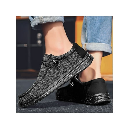 Colisha Men s Loafers Round Toe Flats Walking Driving Sneakers Slip-ons Loafers