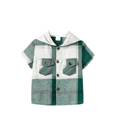 JDEFEG Thermal Shirt Pack Kids Toddler Baby Boys Spring Summer Plaid Short Sleeve Hooded Tshirt Clothing Boy Birthday Tee Girls Tops Green 4Y
JDEFEG Thermal Shirt Pack Kids Toddler Baby Boys Spring Summer Plaid Short Sleeve Hooded Tshirt Clothing Boy Birthday Tee Girls Tops Green 4Y