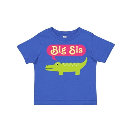 Inktastic Big Sis Alligator Girls Sister Announcement Gift Toddler Toddler Girl T-Shirt
Inktastic Big Sis Alligator Girls Sister Announcement Gift Toddler Toddler Girl T-Shirt