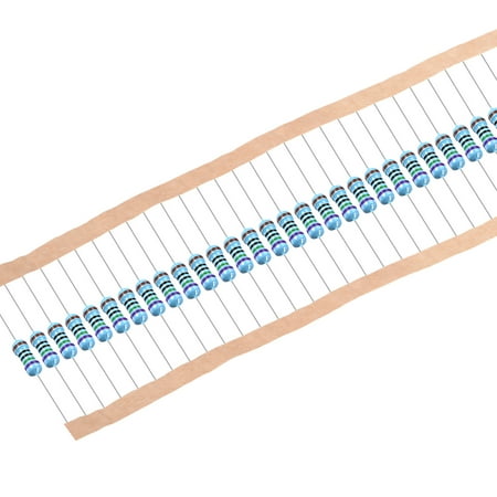 Metal Film Resistors 1/2 Watt 750 Ohm 0.5W 100 Pcs