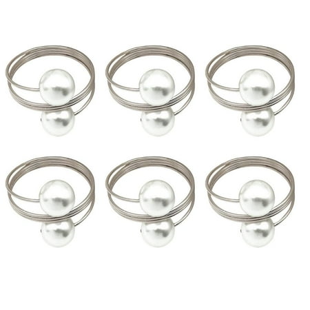 Julam 6pcs Pearl Napkin Rings Metal Napkin Serviette Holder Silver Rose Gold Napkin Holder Rings for Wedding Reception Christmas Thanksgiving Parties clean
Julam 6pcs Pearl Napkin Rings Metal Napkin Serviette Holder Silver Rose Gold Napkin Holder Rings for Wedding Reception Christmas Thanksgiving Parties clean