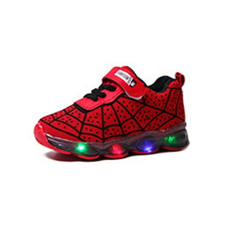 SIMANLAN Kids Sneakers Striped Running Shoe Magic Tape Sport Shoes Unisex Comfort Trainers Children LED Athletic Sneaker Red 9C
SIMANLAN Kids Sneakers Striped Running Shoe Magic Tape Sport Shoes Unisex Comfort Trainers Children LED Athletic Sneaker Red 9C