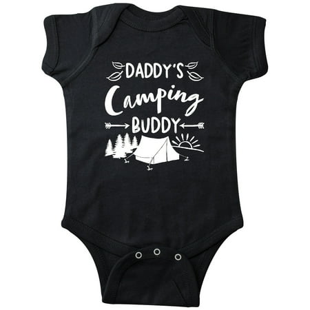 Inktastic Daddys Camping Buddy Gift Baby Boy or Baby Girl Bodysuit