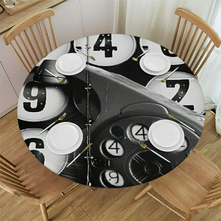 Orinice Film Strip Round Table Cover Stain Resistant Washable Indoor Outdoor Tablecloth Kitchen Dining Wedding Parties Waterproof 100% Polyester Fiber 54-58
Orinice Film Strip Round Table Cover Stain Resistant Washable Indoor Outdoor Tablecloth Kitchen Dining Wedding Parties Waterproof 100% Polyester Fiber 54-58