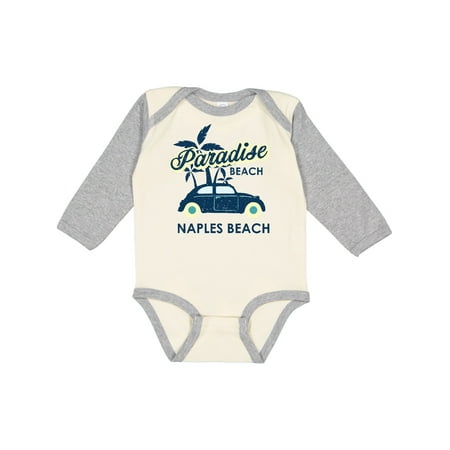 Inktastic Paradise Beach in Naples Beach with Palm Trees and Car Gift Baby Boy or Baby Girl Long Sleeve Bodysuit
Inktastic Paradise Beach in Naples Beach with Palm Trees and Car Gift Baby Boy or Baby Girl Long Sleeve Bodysuit