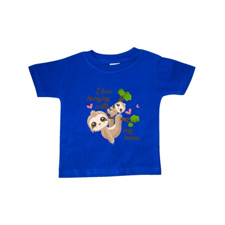 Inktastic Hanging With My Nana Gift Baby Boy or Baby Girl T-Shirt