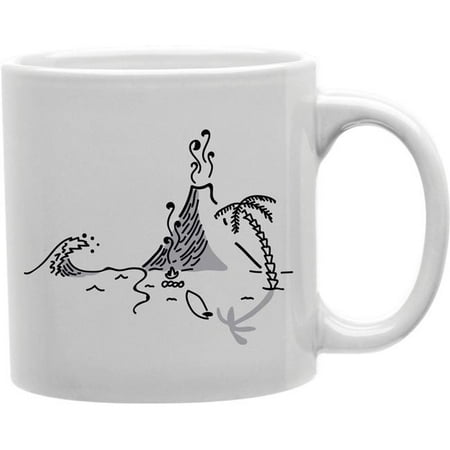 Imaginarium Goods CMG11-IGC-VOLCANO Volcano Scenery Mug
