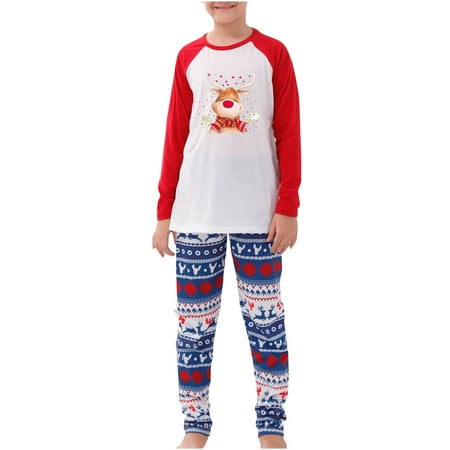 REORIAFEE Christmas Pajamas for Family Matching Sets Cute Chirstmas Santa Deer Print Long Sleeve Xmas Sleepwear Soft Holiday Outfits Kids 4 Years
REORIAFEE Christmas Pajamas for Family Matching Sets Cute Chirstmas Santa Deer Print Long Sleeve Xmas Sleepwear Soft Holiday Outfits Kids 4 Years