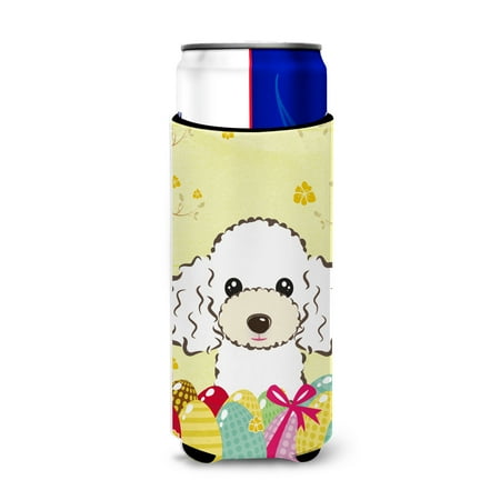 Carolines Treasures BB1939MUK White Poodle Easter Egg Hunt Michelob Ultra beverage Insulator for slim cans Slim Can
Carolines Treasures BB1939MUK White Poodle Easter Egg Hunt Michelob Ultra beverage Insulator for slim cans Slim Can