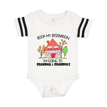 Inktastic Book My Reservation- I m Going to Grandma and Grandpa s Gift Baby Boy or Baby Girl Bodysuit
Inktastic Book My Reservation- I m Going to Grandma and Grandpa s Gift Baby Boy or Baby Girl Bodysuit