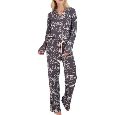 

PJ Salvage Love Lines Women s 2 Piece Printed Modal Jersey Pajama Sleepwear Set