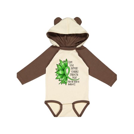 Inktastic Mental Health Awareness Green Sunflower Ribbon Gift Baby Boy or Baby Girl Long Sleeve Bodysuit
Inktastic Mental Health Awareness Green Sunflower Ribbon Gift Baby Boy or Baby Girl Long Sleeve Bodysuit
