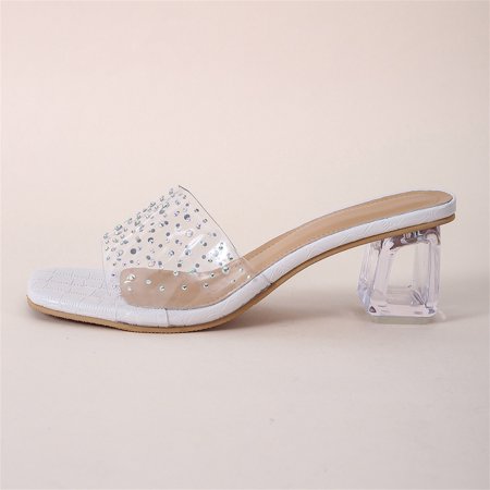 NECHOLOGY Sandals for Women Ladies Fashion Summer Transparent Rhinestone Decorative Summer Shoes for Women Sandals White 8.5
NECHOLOGY Sandals for Women Ladies Fashion Summer Transparent Rhinestone Decorative Summer Shoes for Women Sandals White 8.5