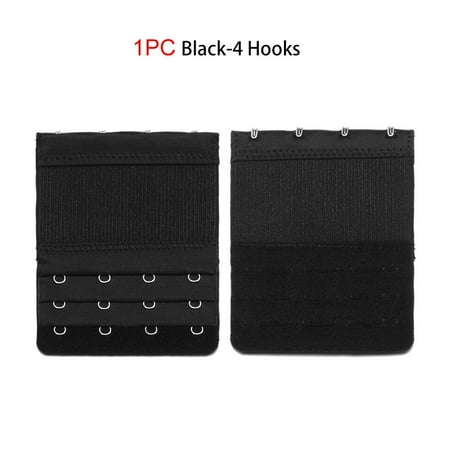 Adjustable 2/3/4 Hooks Maternity Women Bra Buckle Underwear Extension Brassiere Strap Bra Extender Hook BLACK 4 HOOKS (1PC)
Adjustable 2/3/4 Hooks Maternity Women Bra Buckle Underwear Extension Brassiere Strap Bra Extender Hook BLACK 4 HOOKS (1PC)