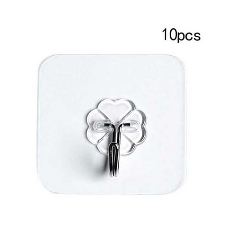 Waterproof Oil-Resistant Self-Adhesive Transparent Wall Hooks 5/10/20pcs Reusable Seamless Hanging Hooks Kitchen Bathroom Office
Waterproof Oil-Resistant Self-Adhesive Transparent Wall Hooks 5/10/20pcs Reusable Seamless Hanging Hooks Kitchen Bathroom Office