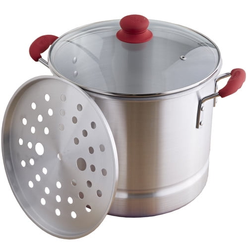 IMUSA 32Quart Aluminum Tamale and Seafood Steamer