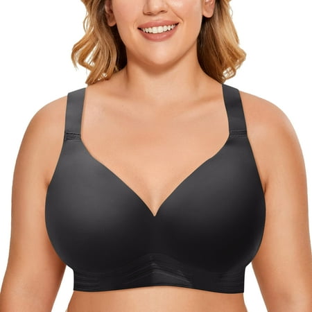 TOWED22 Push Up Bras For Women Women s Plus Size Bras Plunge Lace Underwire Support Lightly Lined Bra Black
TOWED22 Push Up Bras For Women Women s Plus Size Bras Plunge Lace Underwire Support Lightly Lined Bra Black