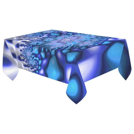 MYPOP Psychedelic Blue on White Snow Fractal Art Cotton Linen Tablecloth 60x104 inches Tablecover Desk Table Cloth For Dining Room Tea Table Picnics Parties
MYPOP Psychedelic Blue on White Snow Fractal Art Cotton Linen Tablecloth 60x104 inches Tablecover Desk Table Cloth For Dining Room Tea Table Picnics Parties