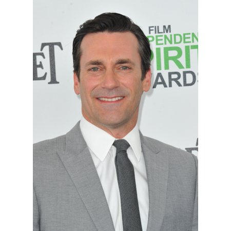 Jon Hamm At Arrivals For 2014 Film Independent Spirit Awards - Arrivals 2 Canvas Art - (16 x 20)