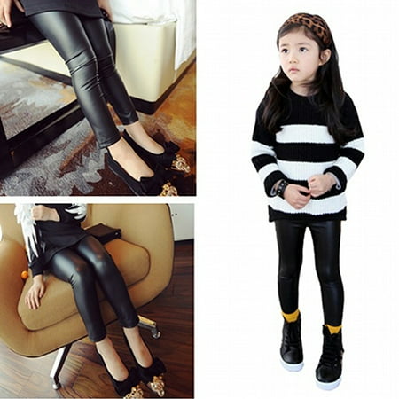 MyBeauty Lovely Girls Stretchy Leggings Elastic Waist Faux Leather Skinny Pants Trousers Black 130 cm
MyBeauty Lovely Girls Stretchy Leggings Elastic Waist Faux Leather Skinny Pants Trousers Black 130 cm