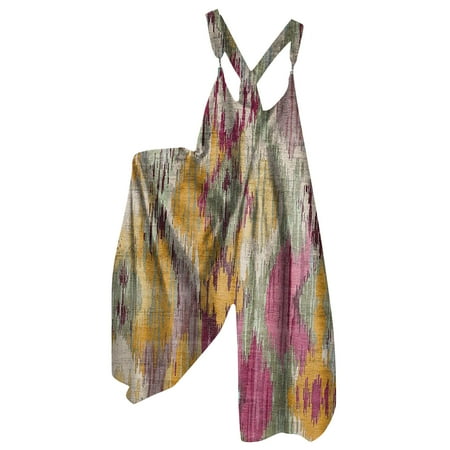 2023 Womens Jumpsuits Casual Loose Floral Print Summer Boho Bib Overalls Wide Leg Sling Sweet Beach Romper for Women
2023 Womens Jumpsuits Casual Loose Floral Print Summer Boho Bib Overalls Wide Leg Sling Sweet Beach Romper for Women