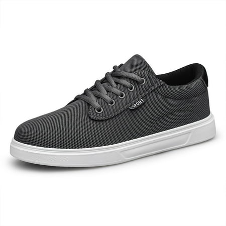 Men s Sneakers Casual Dress Shoes Slip on Lace up Business Comfortable Walking Shoes Skate Shoes Grey Size 10
Men s Sneakers Casual Dress Shoes Slip on Lace up Business Comfortable Walking Shoes Skate Shoes Grey Size 10