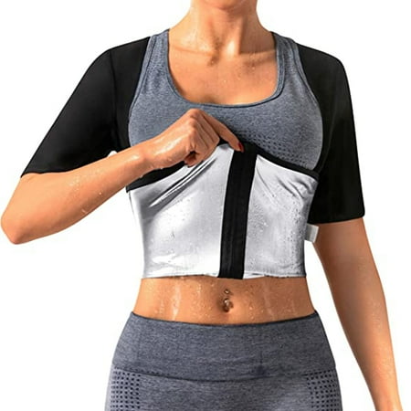 POP CLOSETS Sauna Suit for Women Weight Loss Suana Shirt Sweat Waist Trainer Vest Fitness Body Shaper Training Vest Heat Trapping Top Zipper
POP CLOSETS Sauna Suit for Women Weight Loss Suana Shirt Sweat Waist Trainer Vest Fitness Body Shaper Training Vest Heat Trapping Top Zipper