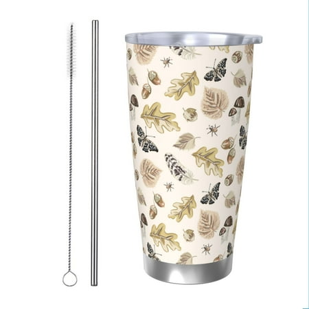 Bingfone nuts leaf Butterfly for 20 Oz Stainless Steel Travel Mug Double Wall Water Coffee Cup for Home Office Outdoor Works Great for Ice Drinks and Hot Beverage-Straw Two-piece Set
Bingfone nuts leaf Butterfly for 20 Oz Stainless Steel Travel Mug Double Wall Water Coffee Cup for Home Office Outdoor Works Great for Ice Drinks and Hot Beverage-Straw Two-piece Set