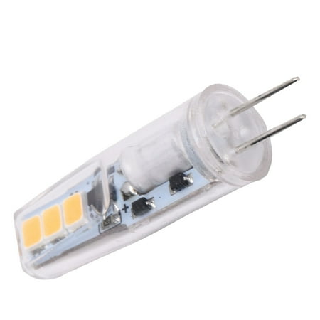 

Brrnoo Home Lighting 2W 200LM 2835 G4 Bulb AC/DC 12V Mini PC Lamp Bulb for Home Chandelier Ceiling Lamps