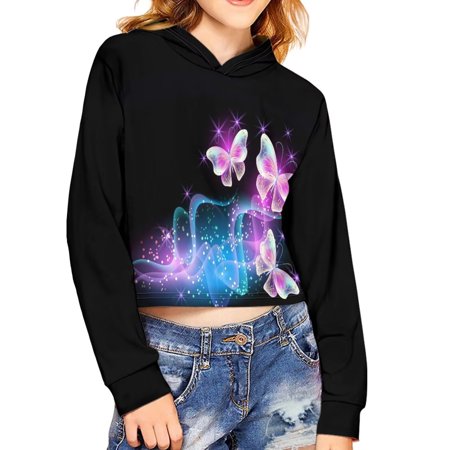 Renewold Y2K Hoodies Cute Crop Tops for Teen Girls 7-8 Years Fluttering Fluorescent Butterflies Print Sweatshirt Long Sleeve Pullover Clothes Fall Winter Outdoor Jacket
Renewold Y2K Hoodies Cute Crop Tops for Teen Girls 7-8 Years Fluttering Fluorescent Butterflies Print Sweatshirt Long Sleeve Pullover Clothes Fall Winter Outdoor Jacket