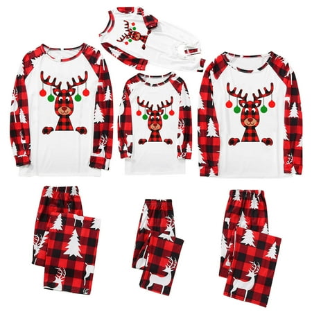 Holiday Matching Family Christmas Pajamas Men s Sleepwear Set 2-Piece