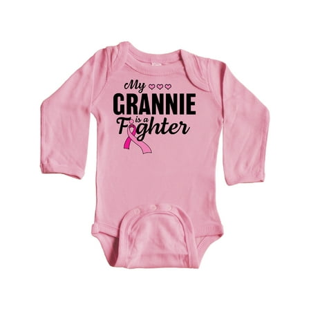Inktastic Breast Cancer Awareness My Grannie is a Fighter Gift Baby Boy or Baby Girl Long Sleeve Bodysuit
Inktastic Breast Cancer Awareness My Grannie is a Fighter Gift Baby Boy or Baby Girl Long Sleeve Bodysuit