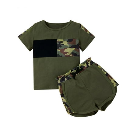 Tapsier Kids Toddler Baby Girls Summer Outfits T-shirt Tops Shorts Pants Set Green
Tapsier Kids Toddler Baby Girls Summer Outfits T-shirt Tops Shorts Pants Set Green