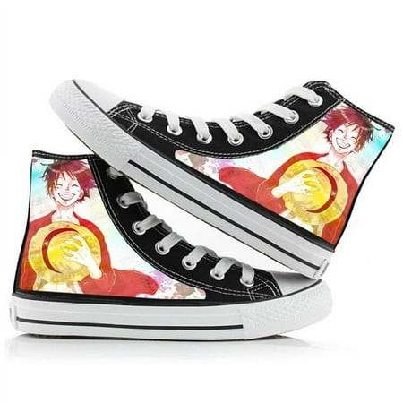 Anime Casual Shoes One Piece Sneakers Fashion High Top Sneakers Classic Manga Patternss Cosplay Hand Painted Skate Shoes for Boys Girls Teens Anime Fans
Anime Casual Shoes One Piece Sneakers Fashion High Top Sneakers Classic Manga Patternss Cosplay Hand Painted Skate Shoes for Boys Girls Teens Anime Fans