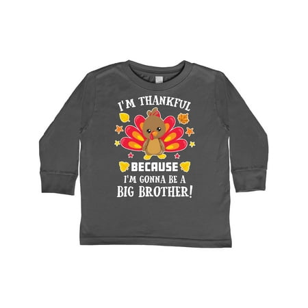 Inktastic Thanksgiving I m Thankful Because I m Gonna be a Big Brother Gift Toddler Boy or Toddler Girl Long Sleeve T-Shirt
Inktastic Thanksgiving I m Thankful Because I m Gonna be a Big Brother Gift Toddler Boy or Toddler Girl Long Sleeve T-Shirt