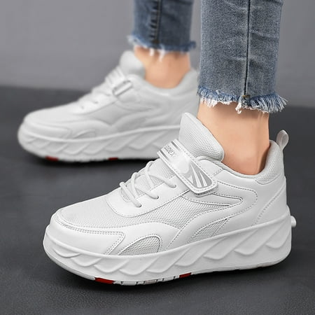 Four-wheeled Running Shoes With Solid Sole Double-wheeled Skate Shoes With Wheeled Shoes Mesh Boys And Girls Shoes Stable
Four-wheeled Running Shoes With Solid Sole Double-wheeled Skate Shoes With Wheeled Shoes Mesh Boys And Girls Shoes Stable