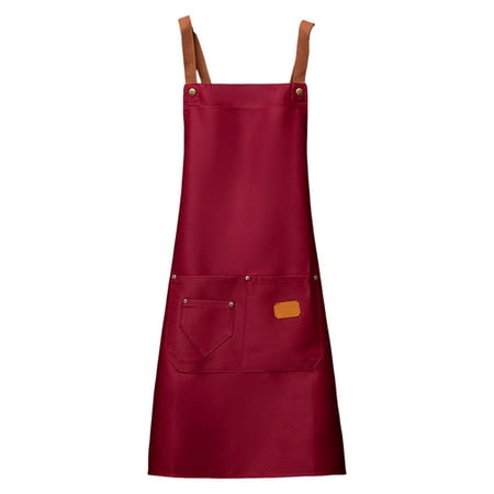 Hloma Apron Comfortable Breathable Waterproof Oilproof Wear-resistant Dirt-resistant with 2 Pockets Men Women Household Kitchen Apron Kitchen Supplies
Hloma Apron Comfortable Breathable Waterproof Oilproof Wear-resistant Dirt-resistant with 2 Pockets Men Women Household Kitchen Apron Kitchen Supplies