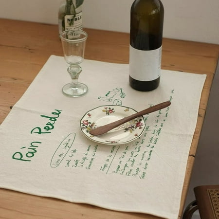 Table Placemat Eye-catching Wear Resistant Cotton Cloth for Baking Fine Foods Photography Background Accessories Decoration
Table Placemat Eye-catching Wear Resistant Cotton Cloth for Baking Fine Foods Photography Background Accessories Decoration