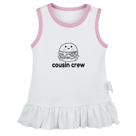Hamburger Image & Cousin Crew Funny Dresses For Baby Newborn Babies Skirts Infant Princess Dress 0-24M Kids Graphic Clothes (White Sleeveless Dresses 18-24 Months)
Hamburger Image & Cousin Crew Funny Dresses For Baby Newborn Babies Skirts Infant Princess Dress 0-24M Kids Graphic Clothes (White Sleeveless Dresses 18-24 Months)