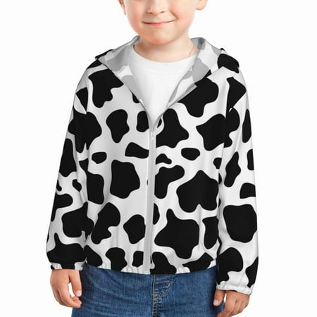 Sun Hoodie for Kids Cow print pattern Long Sleeve Swim Fishing Shirts Sun Protection Zip Up Jacket Clothing Athletic Hoodie
Sun Hoodie for Kids Cow print pattern Long Sleeve Swim Fishing Shirts Sun Protection Zip Up Jacket Clothing Athletic Hoodie