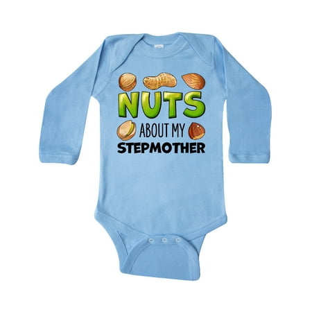 Inktastic Nuts About My Stepmother Peanut Almond Pistachio Gift Baby Boy or Baby Girl Long Sleeve Bodysuit
Inktastic Nuts About My Stepmother Peanut Almond Pistachio Gift Baby Boy or Baby Girl Long Sleeve Bodysuit