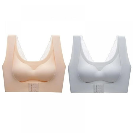 Women s Beauty Back Full Figure Wirefree Smoothing Bra - Front Closure 5D Shaping Push up Bra Seamless Beauty Back Comfy Underwear M-4XL(2-Packs)
Women s Beauty Back Full Figure Wirefree Smoothing Bra - Front Closure 5D Shaping Push up Bra Seamless Beauty Back Comfy Underwear M-4XL(2-Packs)