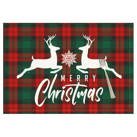 Tarmeek Christmas Decorations Indoor Outdoor Placemat Merry Christmas Romantic Snowflake Red Placemat Heat Stain Table Mat Washable Table Mat Kitchen Table Decoration Accessories for Home Decor
Tarmeek Christmas Decorations Indoor Outdoor Placemat Merry Christmas Romantic Snowflake Red Placemat Heat Stain Table Mat Washable Table Mat Kitchen Table Decoration Accessories for Home Decor