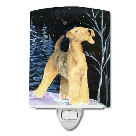 Caroline s Treasures SS8361CNL Starry Night Airedale Ceramic Night Light 6x4x3 multicolor
Caroline s Treasures SS8361CNL Starry Night Airedale Ceramic Night Light 6x4x3 multicolor