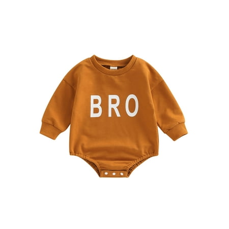 Bagilaanoe Newborn Baby Boy Oversized Romper Sweatshirt Long Sleeve Bodysuit Letter Print Pullover 6M 12M 18M 24M Fall Tops Tee
Bagilaanoe Newborn Baby Boy Oversized Romper Sweatshirt Long Sleeve Bodysuit Letter Print Pullover 6M 12M 18M 24M Fall Tops Tee