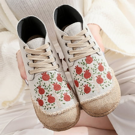 Women Ethnic Style Embroidered Single Shoes Soft Comfortable And Breathable Retro Shoes
Women Ethnic Style Embroidered Single Shoes Soft Comfortable And Breathable Retro Shoes