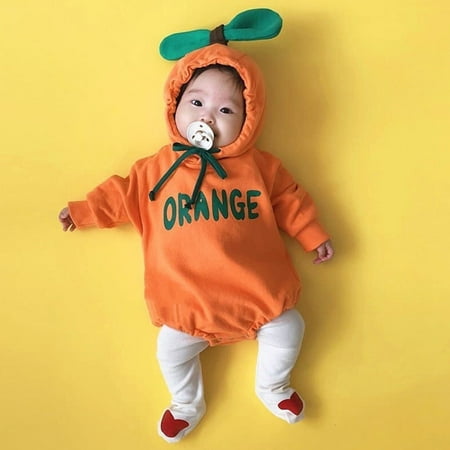 Yubatuo Infant Newborn Baby Girls Boys Leaf Thick Warm Hooded Romper Bodysuit Clothes Orange 66
Yubatuo Infant Newborn Baby Girls Boys Leaf Thick Warm Hooded Romper Bodysuit Clothes Orange 66
