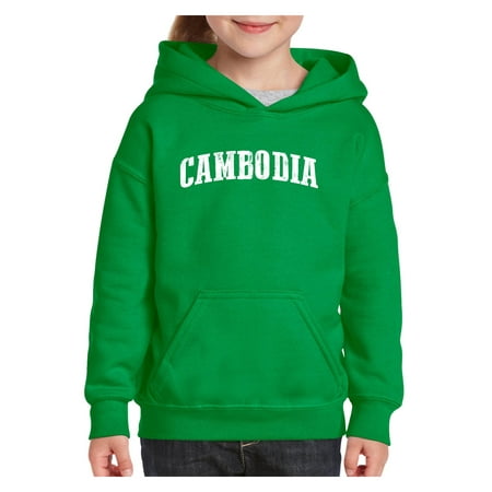Cambodia Youth Hoodie Hooded Sweatshirt
