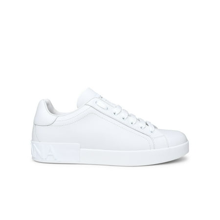 DOLCE & GABBANA Sneaker Portofino In Pelle Bianca